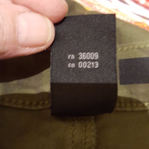 Calvin Klein Jeans Ultimate Skinny Camo Print Stretch Jeans Size 31/12 - Picture 15 of 15